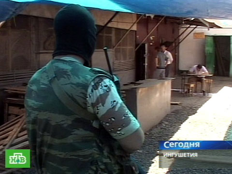 Видеоновость: В Ингушетии прогремели взрывы