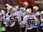 �������� ����� �������� ������� ��������. ���� ������� �������� (Chicago Blackhawks) ���� ����������� ����� ������ � ������������ ��������� ����, ��������� � ������ ����� ��������� ����� ������������ �������. Chicago Blackhawks, Philadelphia Flyers, ����� ������, ���, ������. C������� ������ �� ���