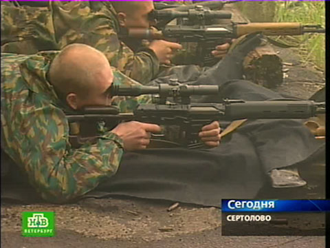 Видеоновость: Спецназ соревнуется на меткость