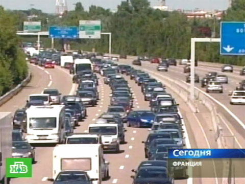 Видеоновость: Европа застряла в пробках