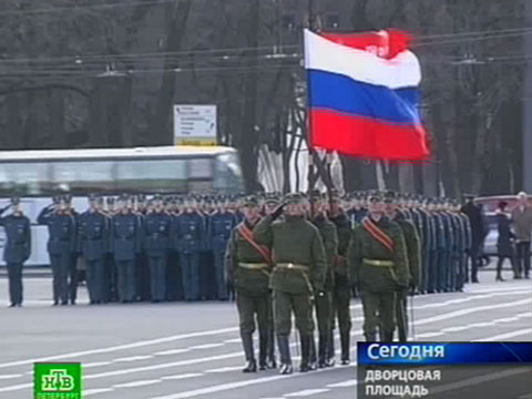 Видеоновость: Парадные репетиции в самом разгаре