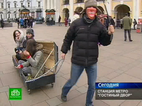Видеоновость: Курильщикам заказали такси-гроб