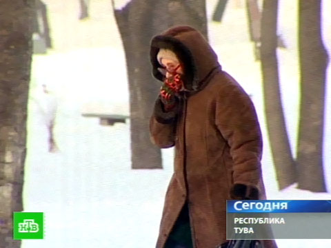 Видеоновость: Сибирь сковали аномальные морозы
