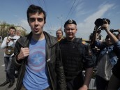 Неудачливому подражателю Pussy Riot разбили ухо