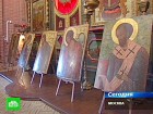 Святыни во всем блеске вернулись из вековой тьмы. Из запасников достали гигантские и тяжеленные хоругви, сделанные к 350-летию закладки храма Василия Блаженного. Со святынь стряхнули вековую пыль, чтобы представить публике. иконы, история, религия, реставрация, церковь. НТВ.Ru: новости, видео, программы телеканала НТВ Святыни во всем блеске вернулись из вековой тьмы. Из запасников достали гигантские и тяжеленные хоругви, сделанные к 350-летию закладки храма Василия Блаженного. Со святынь стряхнули вековую пыль, чтобы представить публике. иконы, история, религия, реставрация, церковь. НТВ.Ru: новости, видео, программы телеканала НТВ