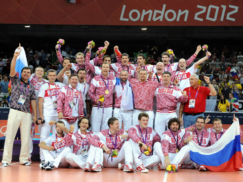 Волейболисты сборной России показали в финале Игр бойцовский характер. волейбол, Лондон-2012, Медведев, Олимпиада, спорт. НТВ.Ru: новости, видео, программы телеканала НТВ
