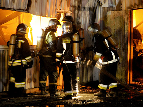 В Котовске произошло возгорание на пороховом заводе