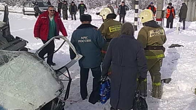 В аварии на переезде в Курском районе обвинили водителя маршрутки