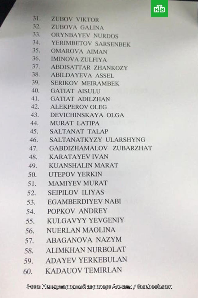 Список выживших в авиакатастрофе под Алма-Атой.
Алма-Ата, Казахстан, авиационные катастрофы и происшествия.
НТВ.Ru: новости, видео, программы телеканала НТВ Список выживших в авиакатастрофе под Алма-Атой.
Алма-Ата, Казахстан, авиационные катастрофы и происшествия.
НТВ.Ru: новости, видео, программы телеканала НТВ